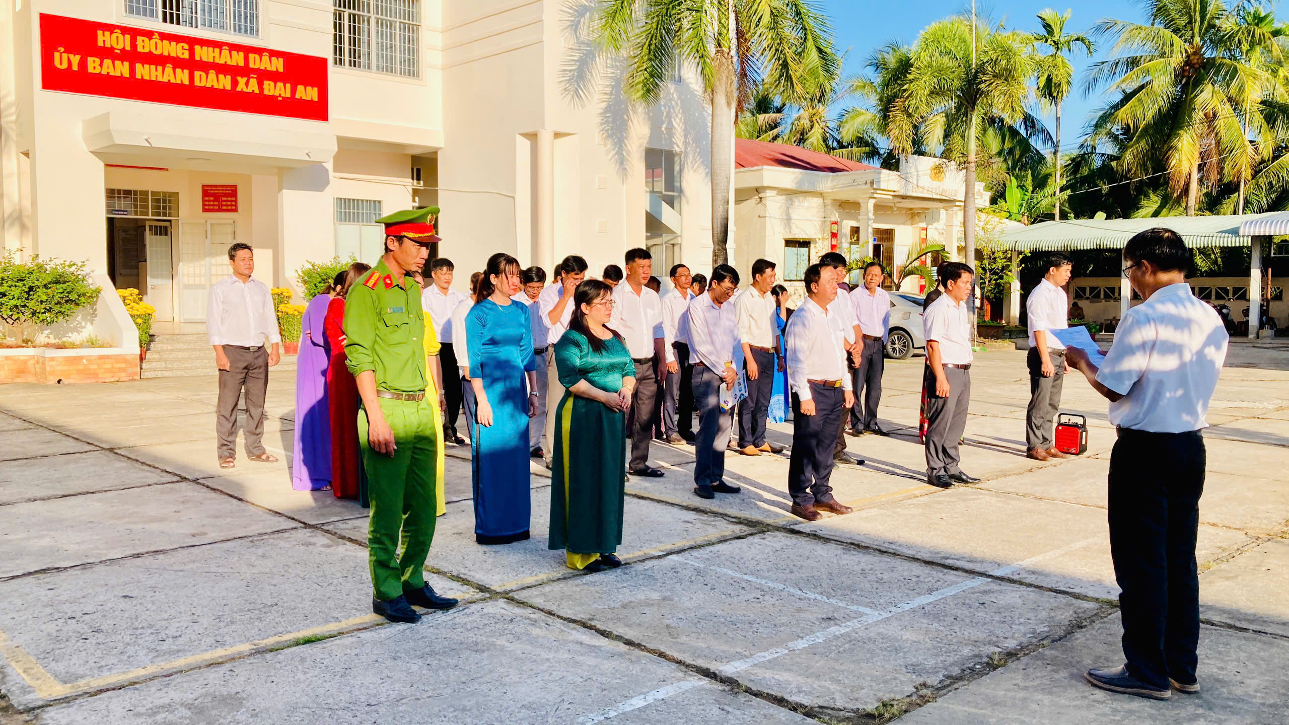 XÃ ĐẠI AN: TỔ CHỨC CHÀO CỜ ĐẦU THÁNG TRANG NGHIÊM, Ý NGHĨA
