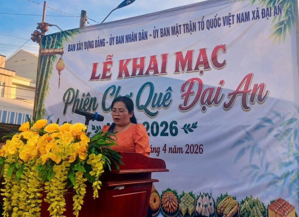 KHAI MẠC "PHIÊN CHỢ QUÊ ĐẠI AN NĂM 2026": ĐẬM ĐÀ BẢN SẮC VĂN HÓA NGHĨA TÌNH