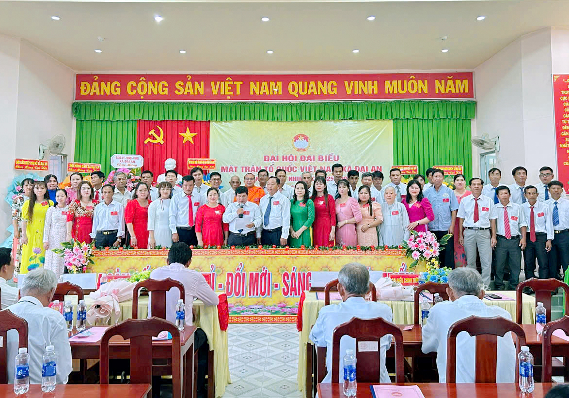 Đại hội Đại biểu MTTQ Việt Nam xã Đại An lần thứ XIII, nhiệm kỳ 2025-2030: Khẳng định quyết tâm Đoàn kết và Đổi mới