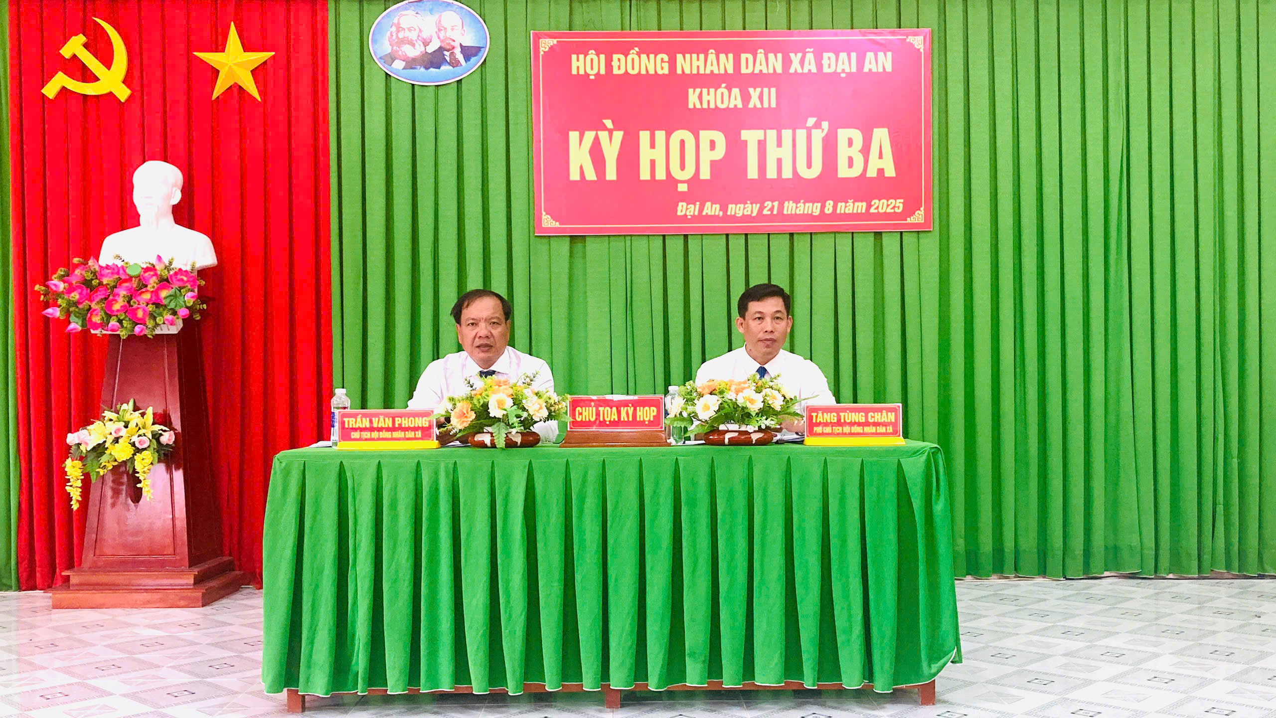 Hội đồng nhân dân xã Đại An (kỳ họp thứ 3)